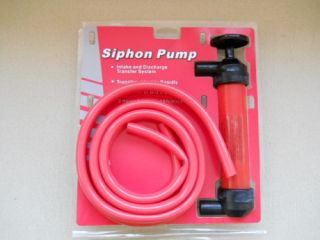 Automotive Hand Siphon Fluid Liquid Transfer Tool Pump
