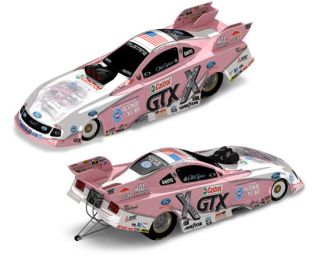 ASHLEY FORCE 2008 PINK ROOKIE OF THE YEAR 1 24 ACTION DIECAST FUNNY 