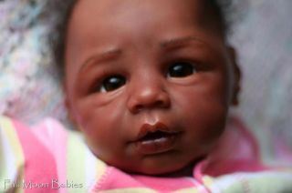 Reborn baby girl, AA reborn, Ethnic Reborn Made from Kyra kit