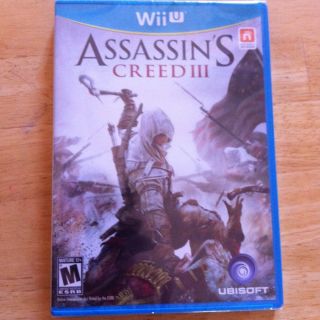 Assassins Creed 3 for Nintendo Wiiu Wii U Brand New AC III