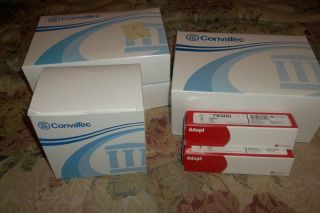 Ostomy Supplies Convatec 2 piece Bags and Paste Wholesale Lot 58 