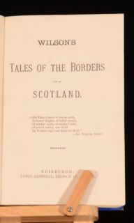 1883 8vol Tales of the Borders John Mackay Wilson SCOTLAND