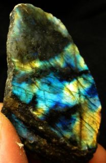 50 Polished Multi Color Labradorite Spectrolite Rough Specimen 