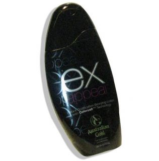 Australian Gold EX Appeal Tanning Bed Lotion Bronzer