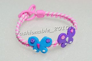   Polymer Clay Assorted Children Kid Baby Jewelry Bracelet 12pcs