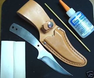 Knife Making Complete Kit Woodsman Skinner S40 Kit