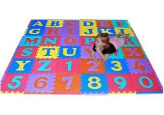    Safety Mat Learning Letter Alphabet Number Playmats Gym Decor Baby