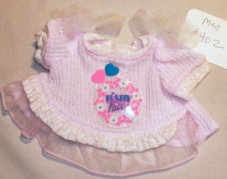 LOT 402   Baby Face Cynthias Dress   Galoob original clothing