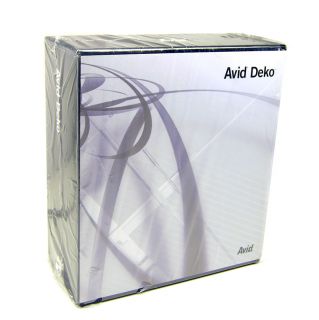   Deko 3000 Software Audio Video Graphics SD HD HY Media Guide