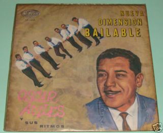 Oscar Aviles Nueva Dmension Bailable Peru Folk VG LP
