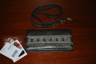 Brighton Anju Large Wallet Style T3365P Color Pewter