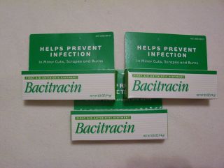 BACITRACIN FIRST AID ANTIBIOTIC OINTMENT HELPS PREVENT INFECTION 3 0 5 