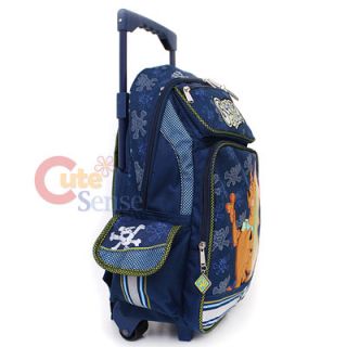   and Shaggy School Roller Backpack Luggage Rolling Bag Large 16