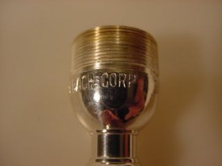 1960s bach 1c trumpet mouthpiece screw rim underpart