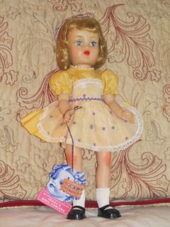 Vintage 14 Ideal Harriet Hubbard Ayer Doll, All Original with Tag 