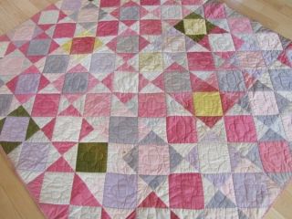   Squares in Squares Quilt Backman Family Estate Lebanon County