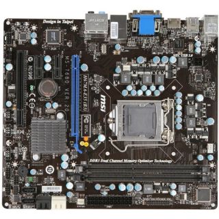MSI H67MA E35 (B3) Intel H67 LGA 1155 Micro ATX Intel Motherboard