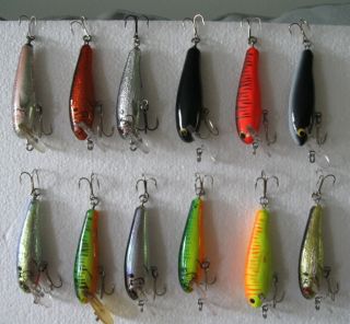 Bagley Mighty Minnow Vintage Fishing Lures