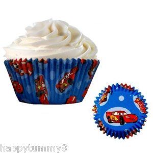 DISNEY CARS CUPCAKE WRAPPERS BAKING CUPS PIXAR PARTY WILTON NEW