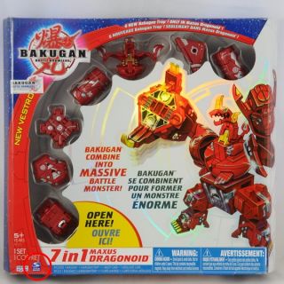 Bakugan Battle Brawlers 7 in 1 Maxus Dragonoid Genuine