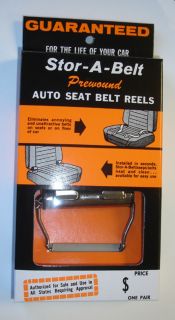 VW Porsche Vintage Style Seat Belt Auto Retractors