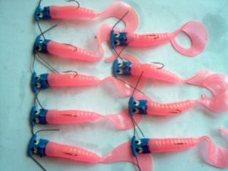 10 x Fishing Tackle Bait Lure Plastic Rubber Tackle 4 3 4 Cttail 