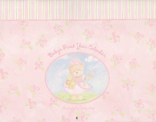 Gibson Baby Princess Memory Brag Book Calendar New