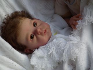 Baby Sunshine Nursery Reborn Baby Girl Doll Saoirse by Bonnie Brown 