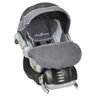 New Baby Trend Flex Loc Infant Car Seat Base Grey Mist