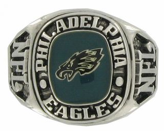 Balfour Ring Boxed Football NFL Philadelphia Eagles Sz 7