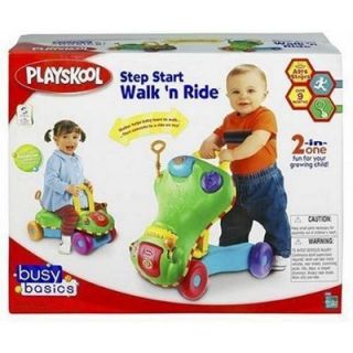   Hasbro Playskool Baby Toddler Walker Walk Ride On Touch Sound Push Toy