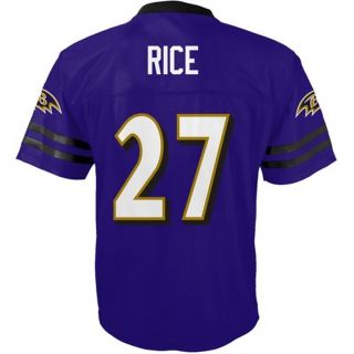 NFL Boys Baltimore Ravens Ray Rice Jersey Purple Assorted Sizes 