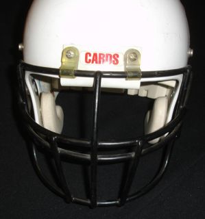 Ball State Cardinals Game Used Helmet Must L K
