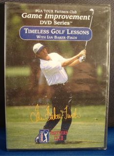  Game Improvement DVD Series Timeless Golf Lessons with Ian Baker Finch