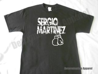 Sergio Martinez T Shirt Martinez Maravilla vs Chavez Jr Boxing HBO 