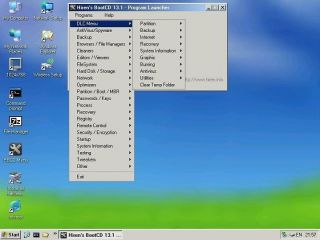 Hirens Boot CD Spyware Virus Removal PC Recovery Repair