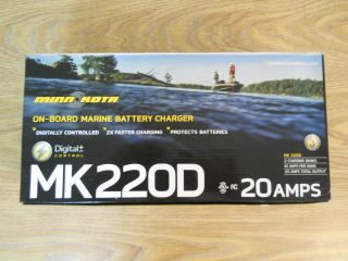Minn Kota New on Board Battery Charger MK 220D 10 Amp