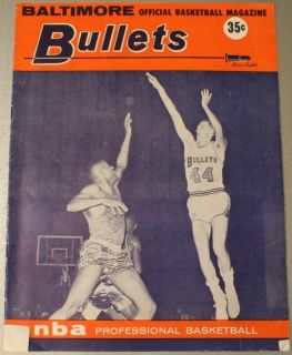 1963 64 Baltimore Bullets Detroit Pistons Signed Walt Bellamy Green 