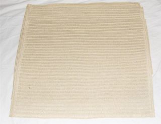   Beige Straw Woven Placemats Table 14x20 Natural Raffia Bamboo