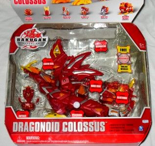 Dragonoid Colossus w 1 Bakugan 4 Battle Gear DNA