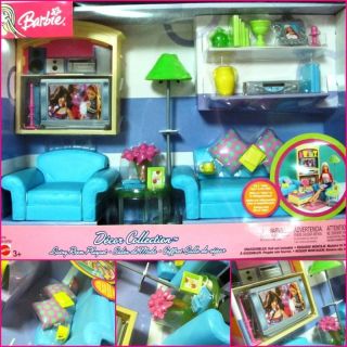 Barbie Doll Decor Collection Living Room Furniture Set