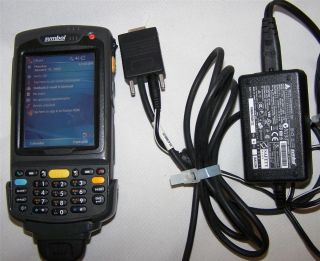 MOTOROLA SYMBOL MC70 BARCODE SCANNER WIFI PDA MC7090 with Power & Comp 