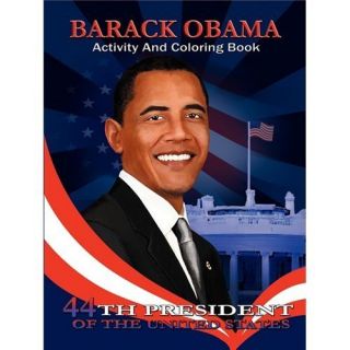 New Barack Obama Activity Coloring Book Brooklyn