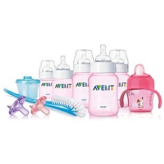 Philips Avent Exclusive Baby Feeding Gift Set Pink