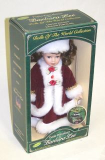 Barbara Lee 2000 Dolls of The World Petite Porcelains Doll Russia 