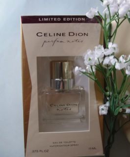 Celine Dion Parfum Notes Eau de Toilette Spray 375 Oz