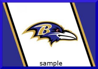 Baltimore Ravens Edible Cake Image Topper 1 4 Sheet