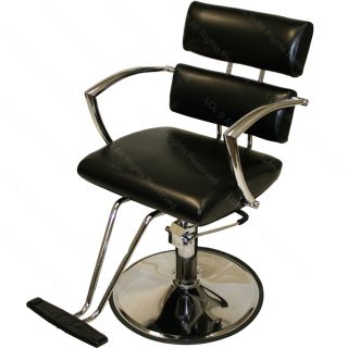 Hydraulic Barber Chair 4 Plug Wall Mount Styling Station Beauty Salon 