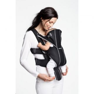 NEW BABY BJORN INFANT CARRIER MIRACLE BABY SLING cotton mesh mix BLACK 