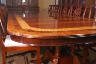 American Hand Crafted Large Banquet Dining Table Conference 13 ft $18K 